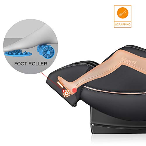 SGorri Massage Chair, Zero Gravity and Shiatsu Recliner with Bluetooth, Hip Heating, Foot Massage and Air Pressure for Whole Family, SG-5101 - Thumbnail 4