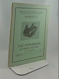 Front cover for the book The Amphibians of British Columbia by George Clifford Carl