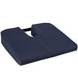 Coccyx Cushion for Lumbar Support, Navy