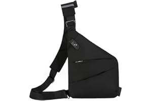 BYSKU Anti Theft Travel Bag, New Anti-Theft Safe Bag Slim Sling Bag, Crossbody Purse Bags for Women Men