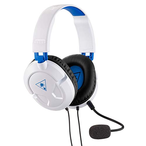 Turtle Beach Recon 50P Blanc Casque Gaming - PS4, Xbox One Et PC
