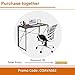 Office Chair Desk Chair Computer Chair Adjustable Swivel Gaming Chair Ergonomic Task Chair with Armrests,Classic White Black