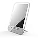Abody Portable LED Lighted Tabletop Makeup Mirror, Smart Touch Settings Rechargeable Cosmetic Mirror Adjustable Light