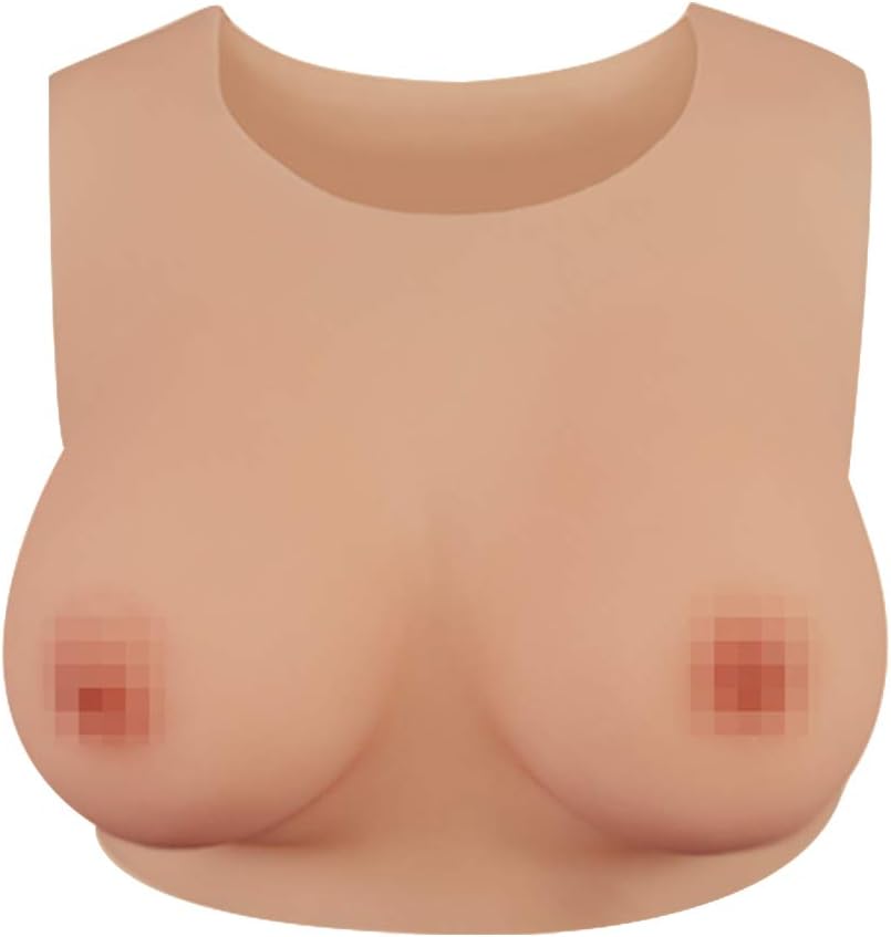 KUMIHOSilicone Breast Forms Lifelike Artificial Breast for Crossdresser Transgender Mastectomy Breast Enhancer CDF cup