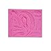 Efivs Arts EA1240 Feather Shape Silicone Mold Fondant Mold Cupcake Cake Top Decoration Tool Cake Side Decorating Mold