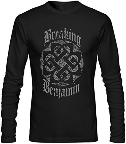 Men's Breaking Benjamin Long Sleeve T-shirt S Black