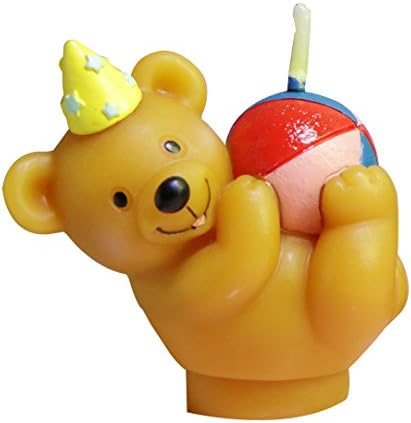 Creative Birthday Candles Carton Cake Toppers Party Decoration Bear Animal Shapes (Bear )
