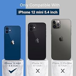 Goodon Designed for iPhone 12 Mini Case with Screen