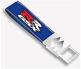 Suzuki Moto GP Keychain Key Chain Key Fob Blue GSXRR GSXR Gixxer Ectar