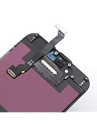 para el iPhone 6 Plus Pantalla de reemplazo Pantalla LCD negra Pantalla táctil Pantalla digitalizadora Conjunto completo con herramientas gratuitas y Protector de pantalla de vidrio profesional para iPhone (5,5 pulgadas) (6 Plus Negro)