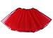 The Hair Bow Company Tutus for Girls & Teens (Tutu Skirt for 8-16 Years, 20 Colors) Red