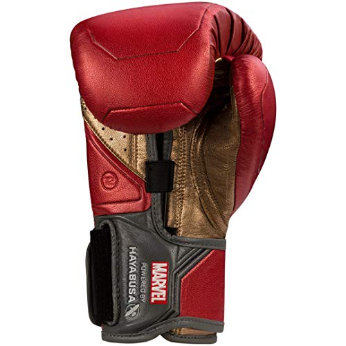 Hayabusa  | Iron Man Boxing Gloves | Marvel Hero Elite Series - 16oz - Thumbnail 3