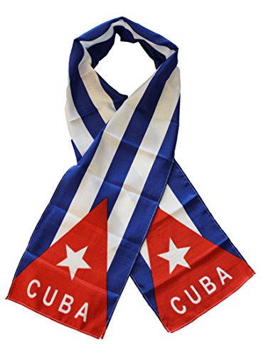 Cuba - 8" x 60" Lightweight Flag Scarf