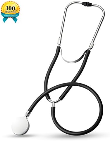 Stethoscope,Bojing Family medical care stethoscope, FDA Approved, Black Tube