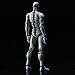 Tulas Action Figure Drawing Model, 1/6 Scale Synthetic Human Body Mannequin, Male/Man Painting Action Figure Set, Suitable for Sketching, Painting, Drawing, Artist, Cartoon Figures Action (30cm)