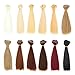A Set of 12 Color SD Doll DIY Straight Hair 15cm100cm BJD/- for Arts and Crafts, Doll Making, and More