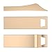 TOPESEL 3 Pack 32GB USB 2.0 Flash Drives Metal Memory Stick Waterproof Thumb Drive USB Stick for Windows MAC Android Linux Systems (3 Mixed Colors: Black, Gold, Silver)