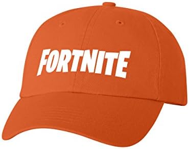 FORTNITE Gamers Dad Hat Baseball Cap Adjustable New - Orange