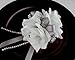 Angel Isabella Double White Roses Wrist Corsage for Prom, Party, Wedding