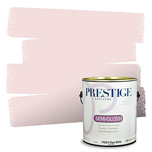 PRESTIGE Paints Interior Paint and Primer In One, 1-Gallon, Semi-Gloss, Compara…
