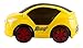WolVol Yellow Car with Stunning 3D Lights and Sounds for Kids, Bump And Go Action