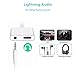 Lightning to 3.5mm Headphone Audio Adapter for iPhone X/8/7 Plus, 2 in 1 Lightning Adapter and Charger Support 10.3 or Latest iOS 11thumb 1