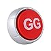 Good Game Button - Red GG Button (with LED) - Upgraded 5 Year Anniversary Edition