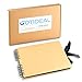Gotideal DIY Scrapbook Album Craft Paper Wedding and Anniversary Photo Album Family Scrapbook，DIY Accessories and Scrapbooking Supplies,40 Sheets（Yellow）