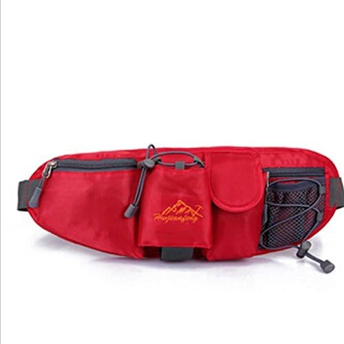 Waist Pack Pouch With Water Bottle Pocket Holder Waterproof Molle Fanny Hip Belt Bag for Hiking Running Cycling Camping Climbing Travel for Man Women Sports Travel Running Hiking / Money iPhone 6 / 7 6S / 7S Plus Samsung S5