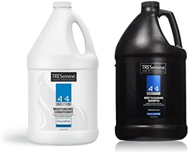 Tresemme 4+4 Deep Cleansing Shampoo and Moisturizing Conditioner, 1 gallon refill