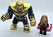 Kopf Thanos Minifigure Large Marvel Infinity War