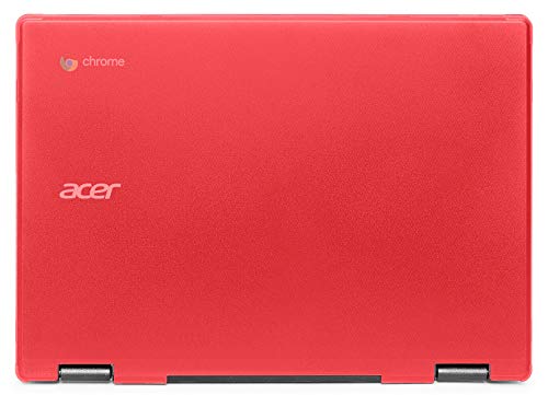 Red MCover Hard Shell Case For 11.6" Acer C730 Series Chromebook ONLY - Protective Laptop Cover (Model C730) - View #6