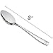 Obstnny Stainless Steel Dinner Spoons, 8-Inch, Set of 12