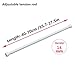 SMAZ LIFE Spring Window Curtain Tension Rod Closet Cupboard Kitchen Hanger Rod 16-27 inch