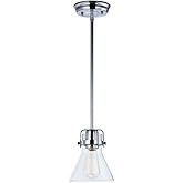 Maxim Seafarer - 6W 1 LED Mini Pendant with Bulb in Traditional Style-6.75 Inches Tall and 6 Inches Wide-Polished Chrome Fini