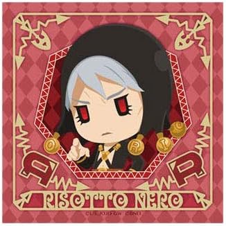 Amazon ジョジョのピタパタポップ マイクロファイバーコースター リゾット ネエロ アニメ 萌えグッズ 通販