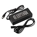 36V Charger RCA 10mm Plug Lotus Connector Output 42V 2A Electric Bike Powerboard Lithium Battery Charge Scooter (RCA Plug Connector)