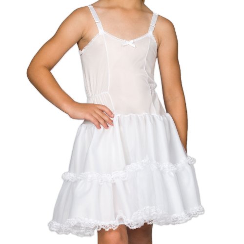 Girls White Lace Embellished Slip Petticoat Size Zimbabwe Ubuy