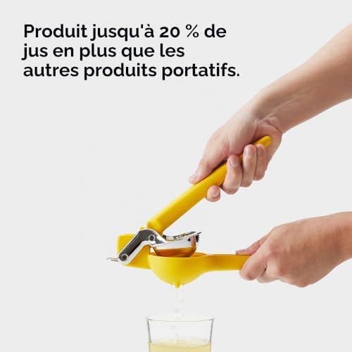 Palmzester Zester À Citron, Râpe Et Presse-Agrumes À Main, Lavable Au Lave-Vaisselle, 9 X 7,5 X 4 cm, Vert