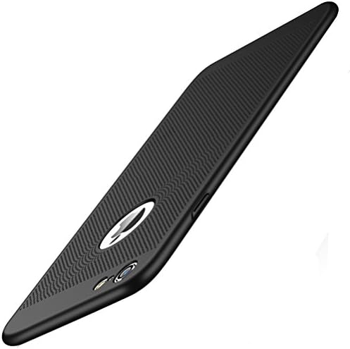 Heyqie Slim Fit iPhone 6/iPhone 6s Breathable Cover, Ultra-Thin [Skin Touch Feel][Heat Dissipating] Anti-Fingerprint/Skid/Fade Protective Cooling PC Back Case Compatible with iPhone 6/iPhone 6s 4.7"