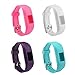 Garmin Vivofit 3 and Vivofit JR Fitness Bands With Secure Watch Clasp , BeneStellar Silicone Replacement Bands for Garmin Vivofit 3 and Vivofit JR[fits 6~8.5 inch wrists]