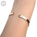 Friendship Bracelet Best Friend Gift | Rose Gold Bracelet includes Gift Box (Best Bitches Forever - 1 pack)