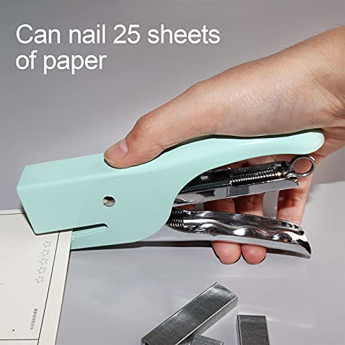 MultiBey Cute Plier Stapler Handy Clipper Staplers 25 Sheet Capacity