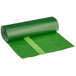 Afvalzakken DEISS PREMIUM groen, 60 my, 70 liter