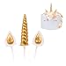 Unicorn Cake Topper Polymer Clay Unicorn Horn Ears Set. Unicorn Cake Decor