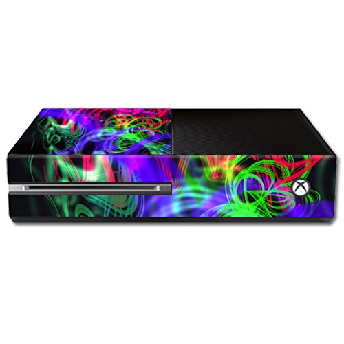 MightySkins Skin Compatible with Microsoft Xbox One - Neon Splatter | Protectiv…