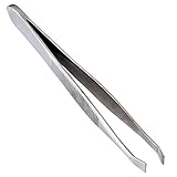 Women Stainless Steel Tweezers Shape Tool Eyebrow Tweezers Face Nose Hair Clip