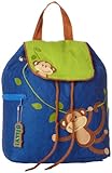 Stephen Joseph Quilted Backpack, Monkey