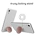 nuckees – The only phone grip & stand with collapsible magnetic-lock, 4-way horizontal and vertical stand and patented SnugHug technology to fit any size hand – Carbon Fiber Rose Gold