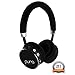 Puro Sound Labs BT2200 On-Ear Headphones Lightweight Portable Kids Earphones with Safe Wireless, Volume Limiting, Bluetooth and Noise Isolation for Smartphones/PC/Tablet - BT2200 Black